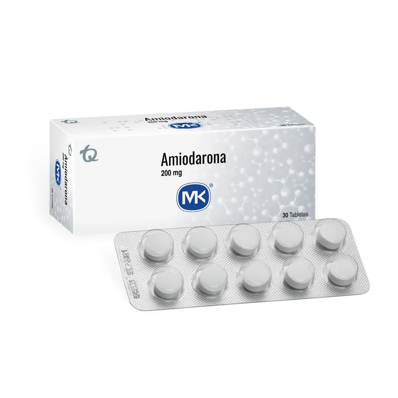 Amiodarona 200 mg 30 tabletas MK