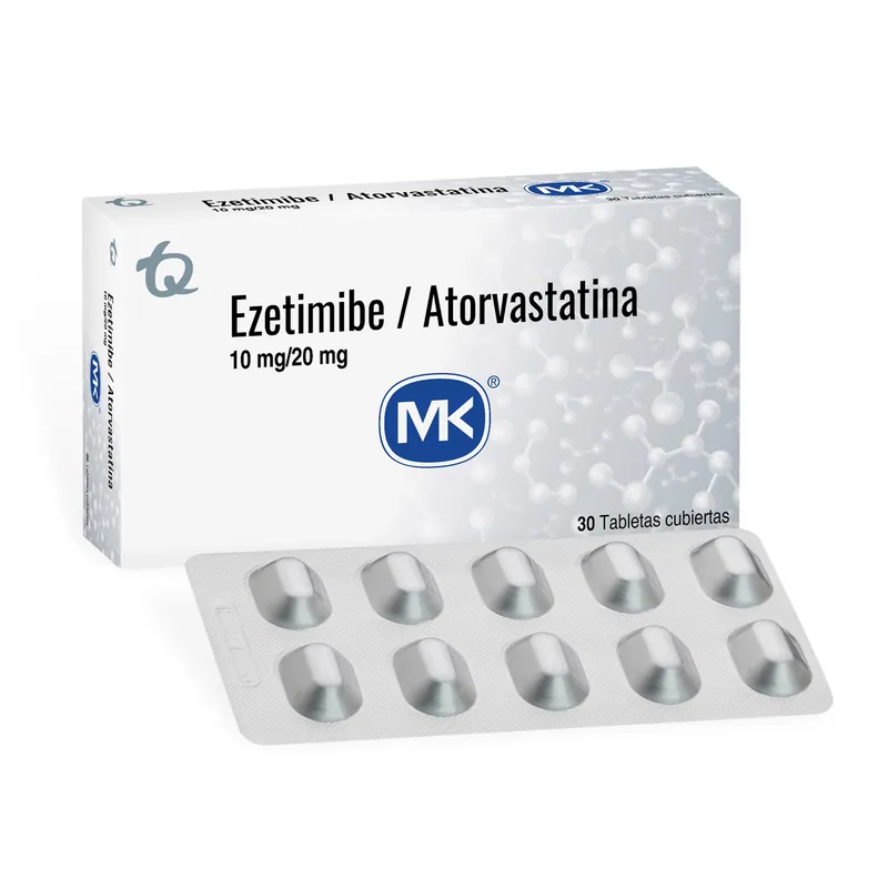 Ezetimibe/atorvast 10/20 mg 30tbs MK