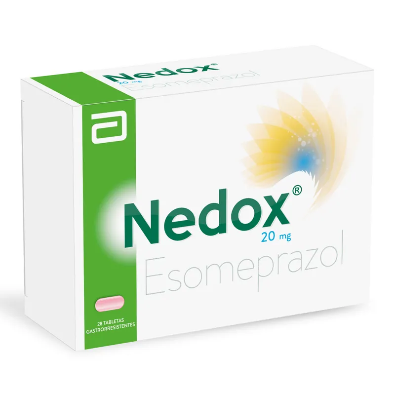 Nedox 20 mg 28 tabletas