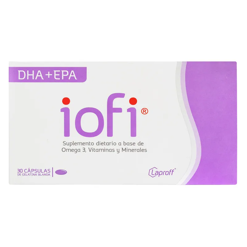 Iofi Dha+epa 30 cápsulas