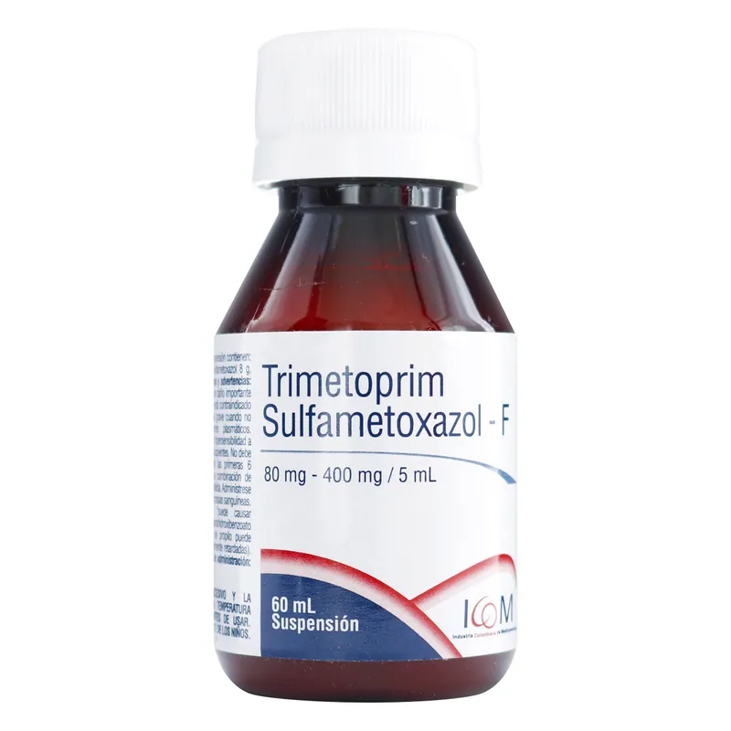 Trimetoprim Sulf F 80-400 suspensión 60 mL ICOM