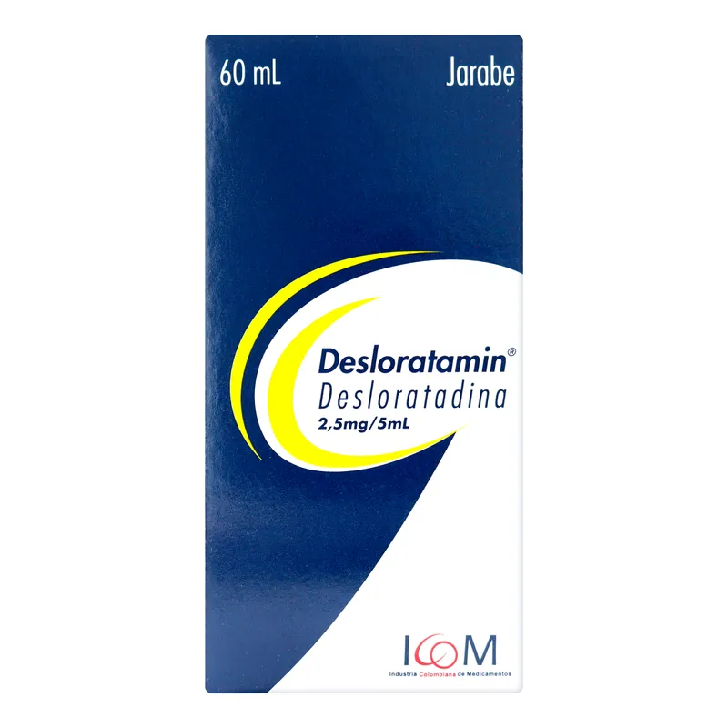 Desloratamin 2.5 mg/5 mL jarabe 60 mL ICOM