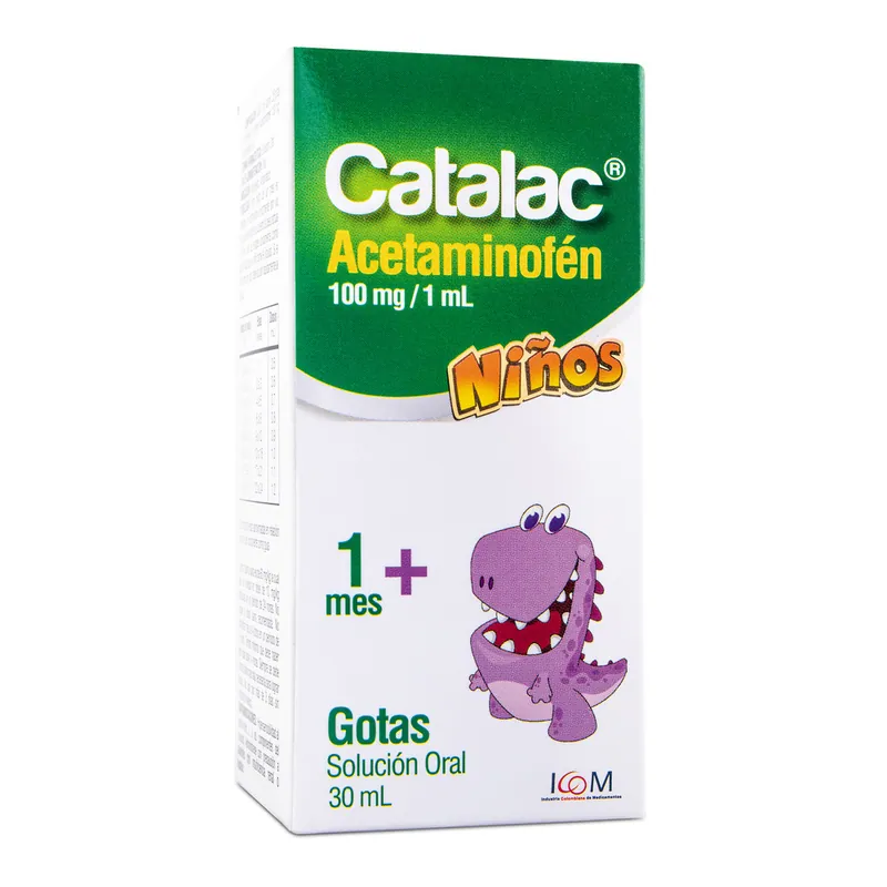 Catalac 100 mg/1 mL gotas 30 mL ICOM