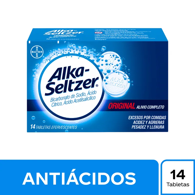 Alka Seltzer 14 tabletas