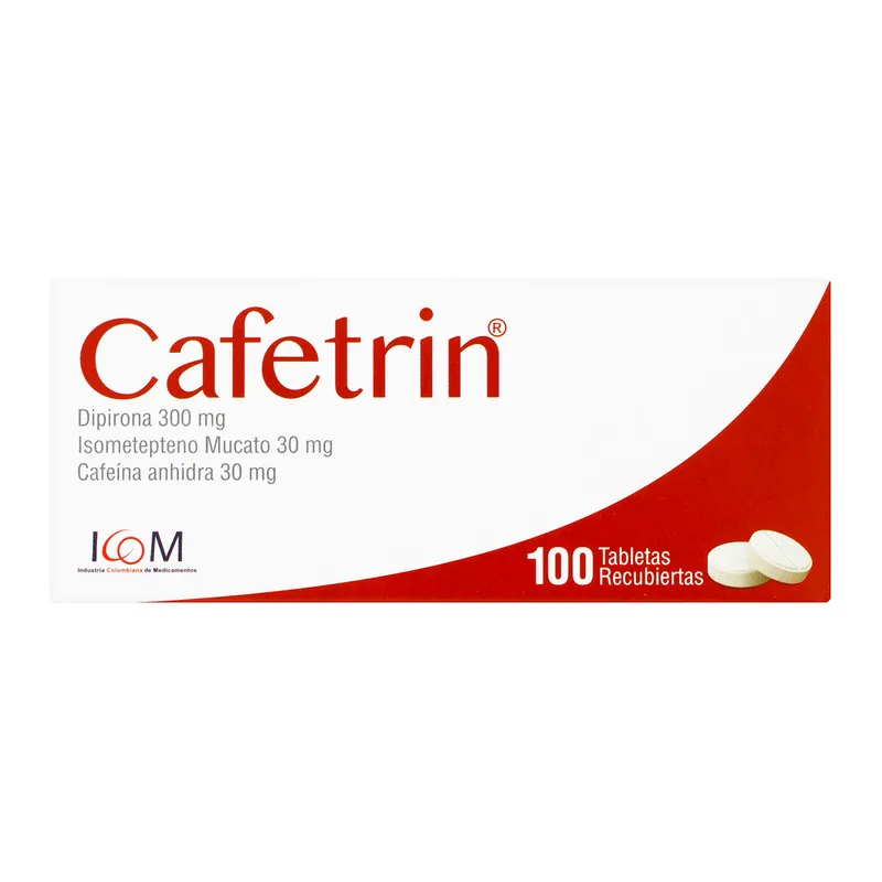 Cafetrin 100 tabletas ICOM MQ