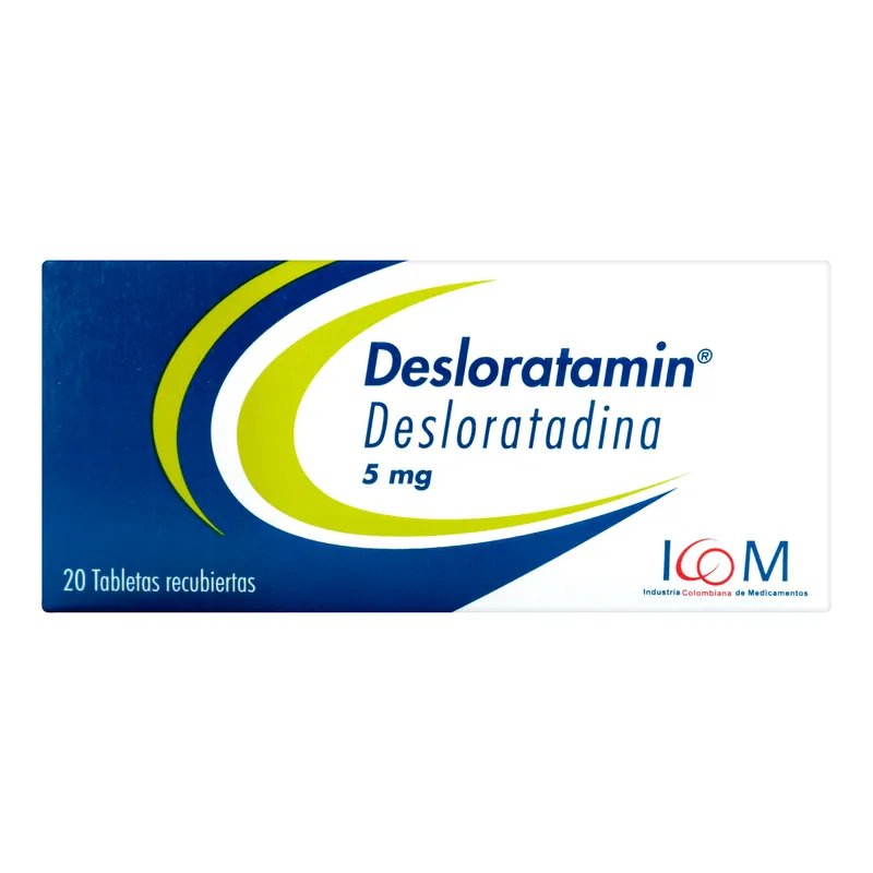 Desloratamin 5 mg 20 tabletas ICOM MQ