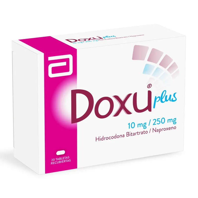 Doxu Plus 10 mg/250 mg 20tabletas
