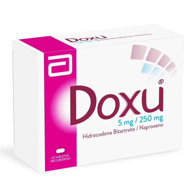 Doxu 5 mg/250 mg 20tabletas