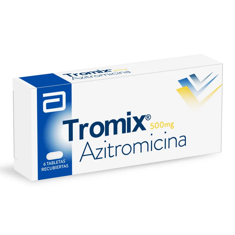 Tromix 500 mg 6 tabletas