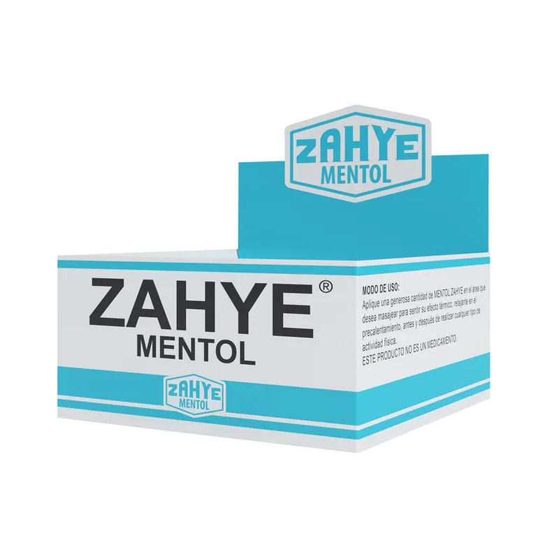 Ungüento Zahye Mentol 5 g 12 unidades
