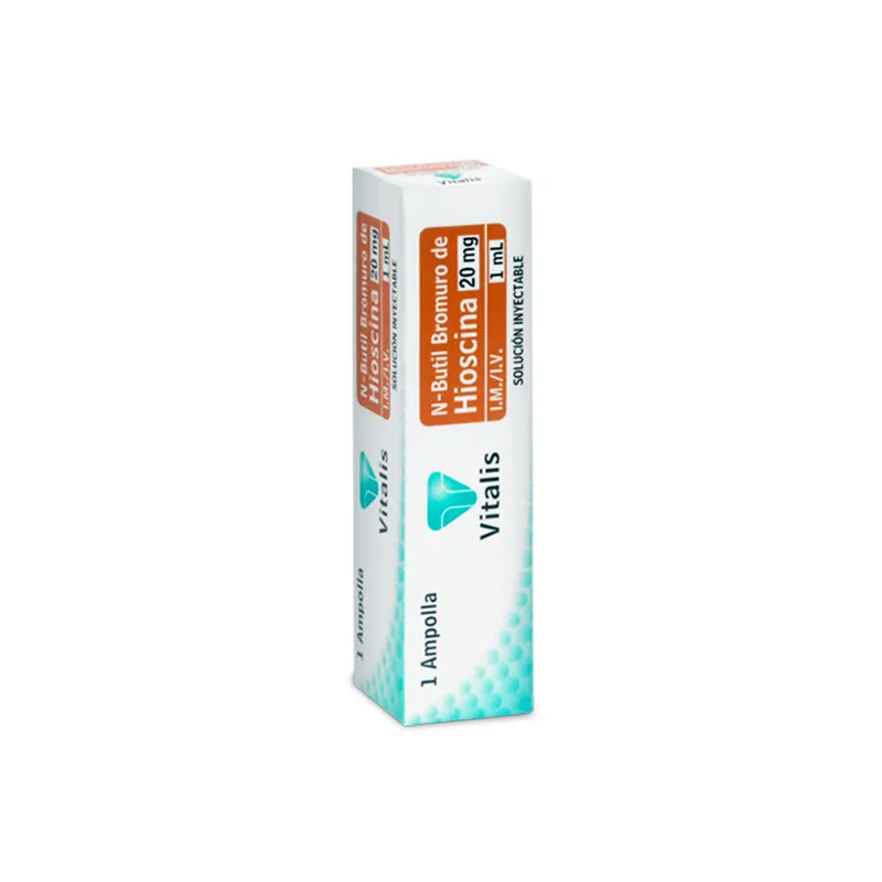 N-Butil Bromuro 20 mg/1 mL 1 ampollas VT