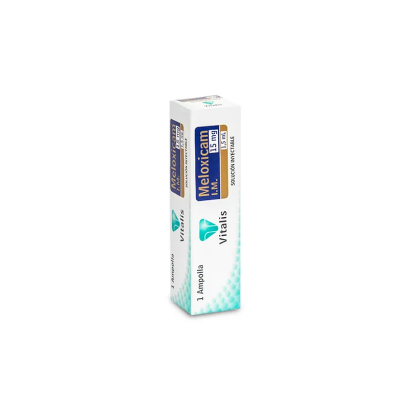 Meloxicam 15 mg/1.5 mL 1 ampollas VT