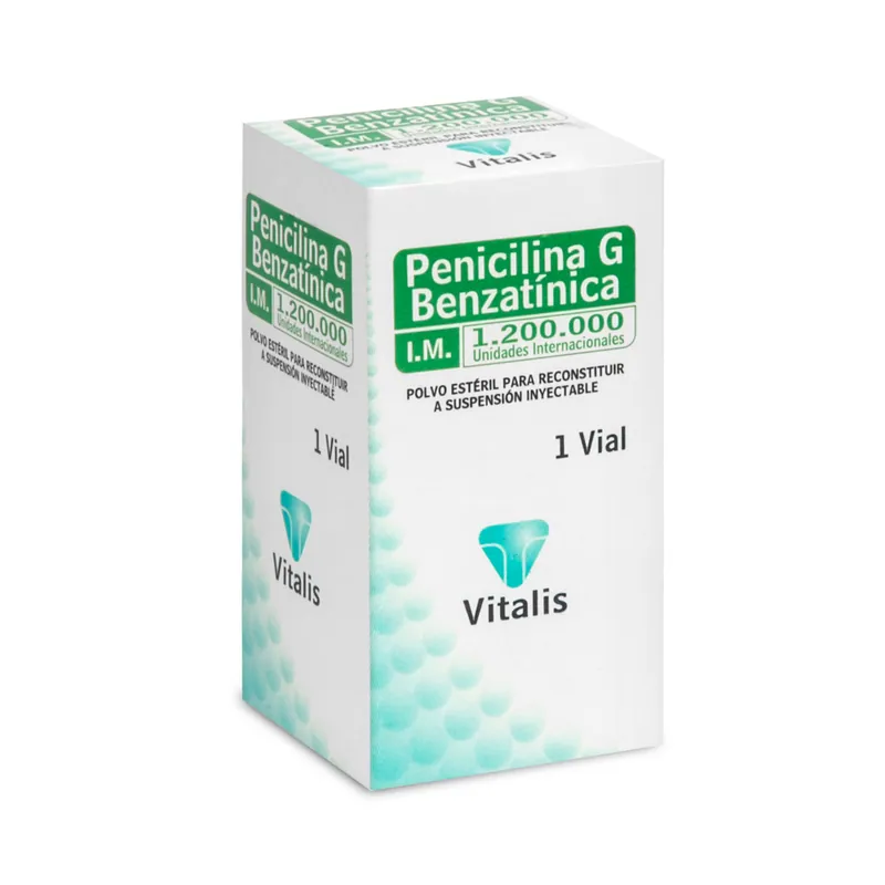 Pen g benzatínica 1.2 Mui 1 Ampvt
