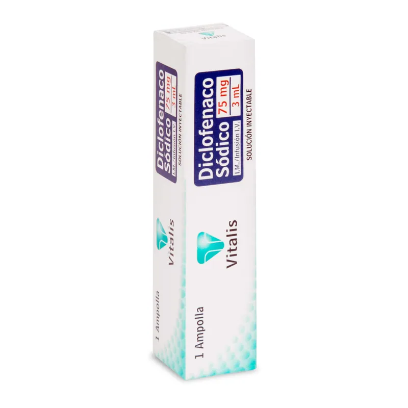 Diclofenaco 75 mg/3 mL 1 ampollas VT