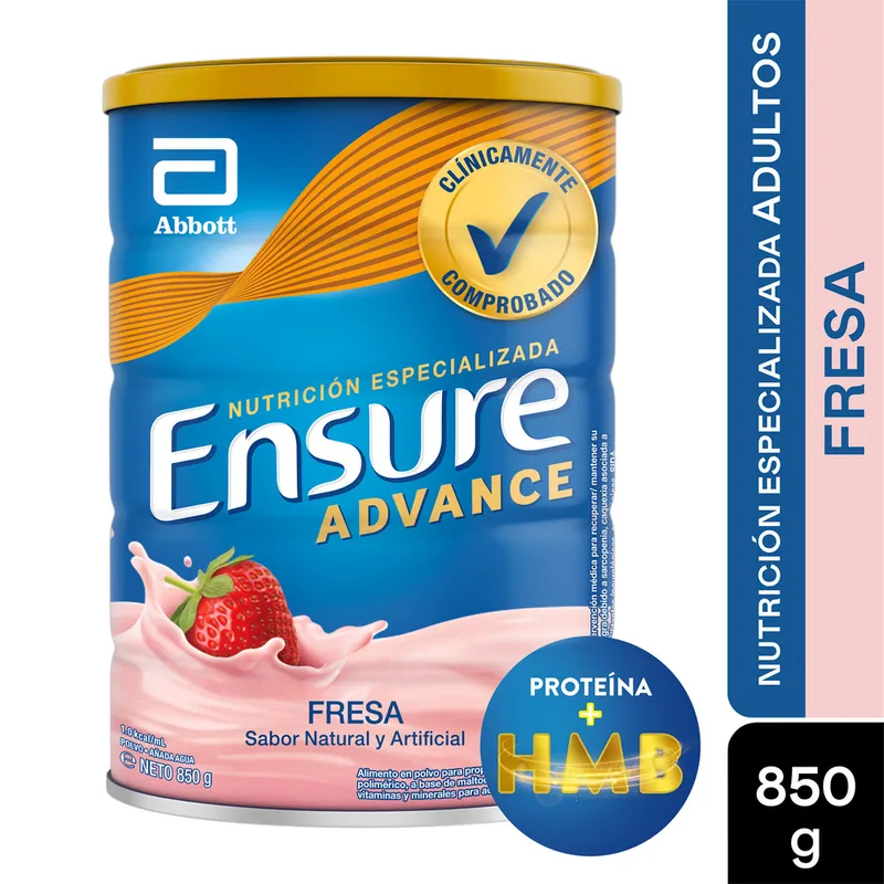 Ensure Advance Fresa 850 g