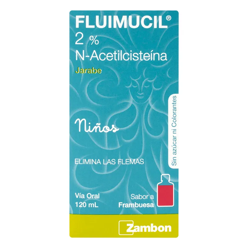 Fluimucil niños jarabe 2% 120 mL