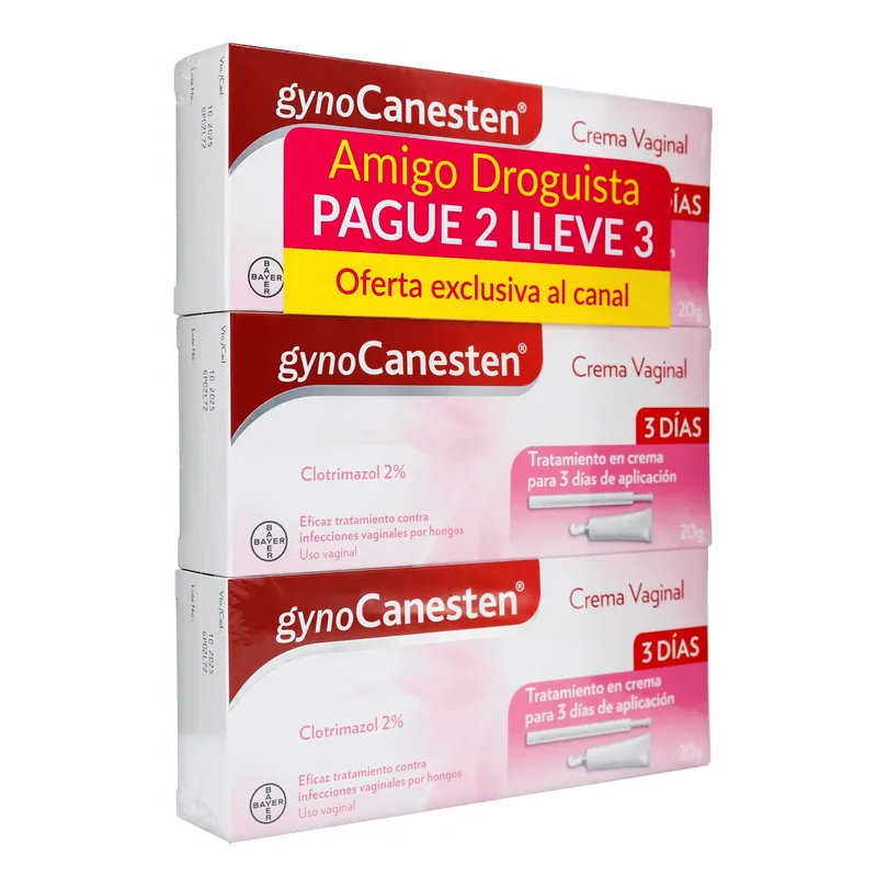 Gynocanesten crema Vag 20 g Pag 2ll3