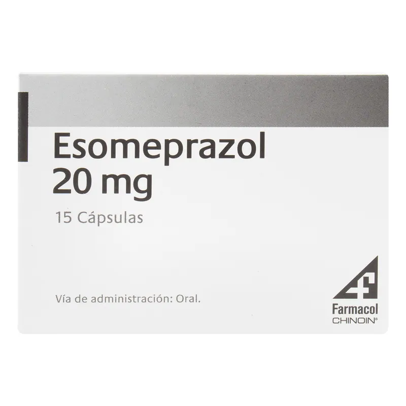 Esomeprazol 20 mg 15 cápsulas