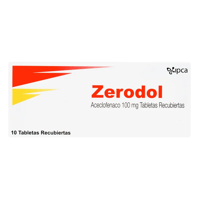 Zerodol 100 mg 10 tabletas