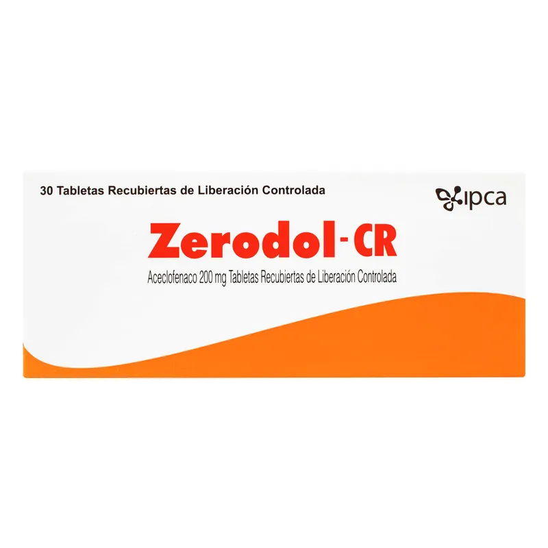 Zerodol CR 200 mg 30 tabletas