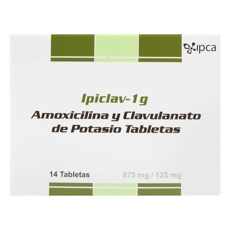 Ipiclav 1 Gramo 14 tabletas