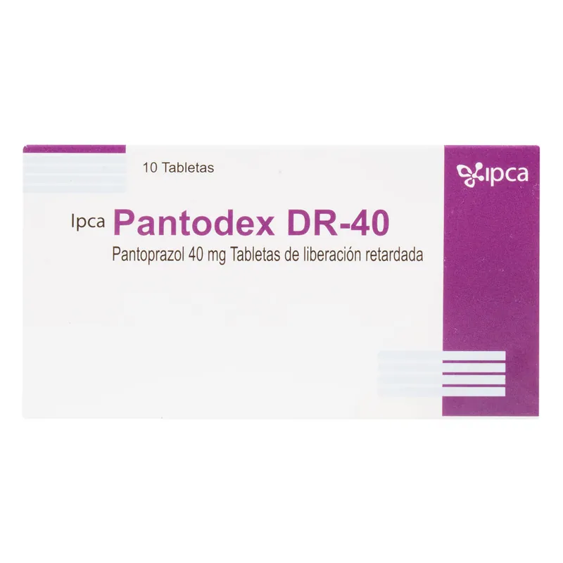 Pantodex Dr-40 mg 10 tabletas