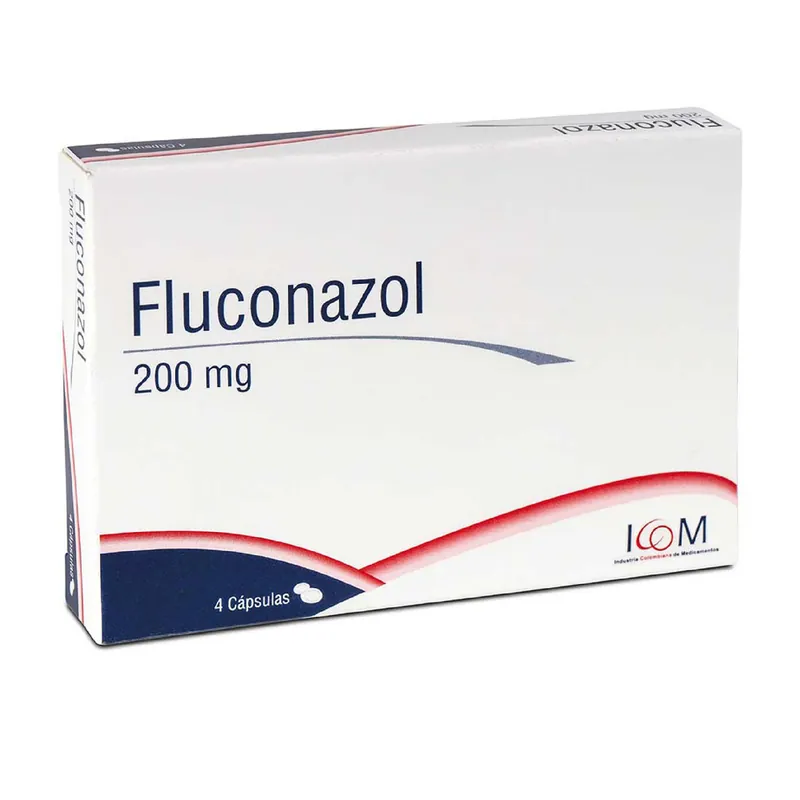Fluconazol 200 mg 4 cápsulas ICOM