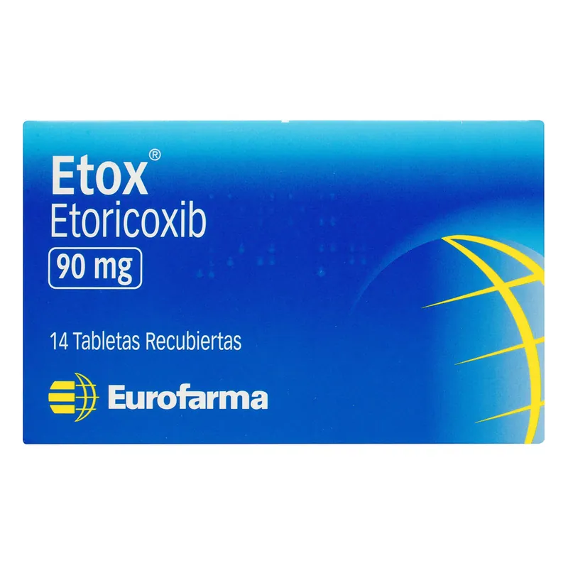 Etox 90 mg 14 tabletas
