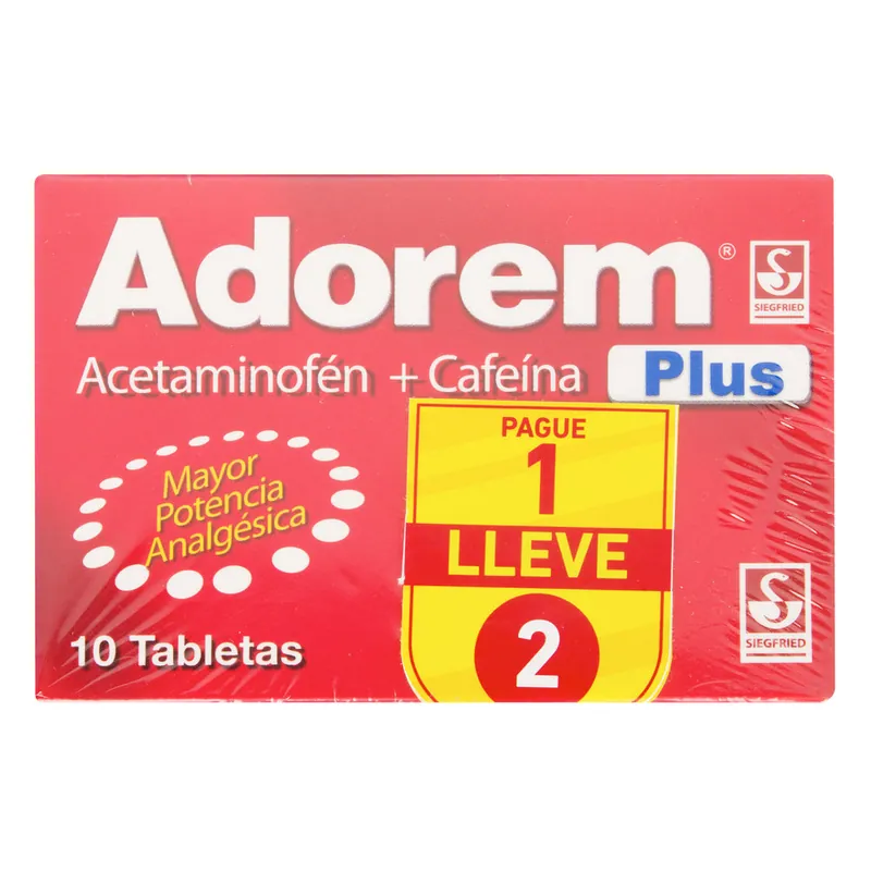 Adorem Plus Pague 10 Lleve 20 tabletas