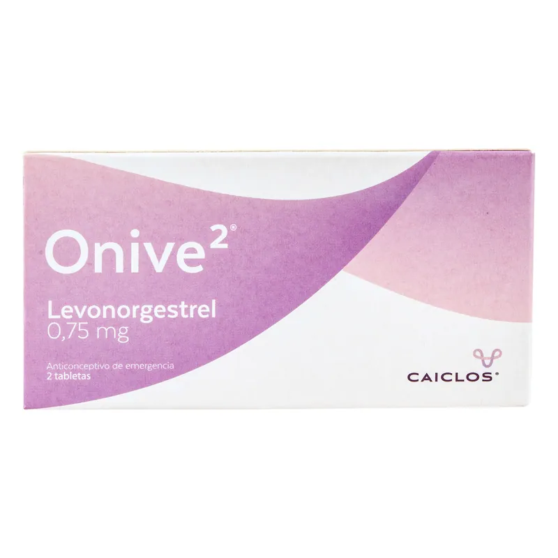 Onive 2 0.75 mg 2 tabletas