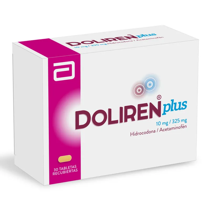 Doliren Plus 325 mg 30 tabletas