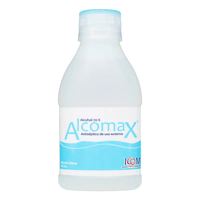 Alcohol antiséptico Alcomax 130 mL
