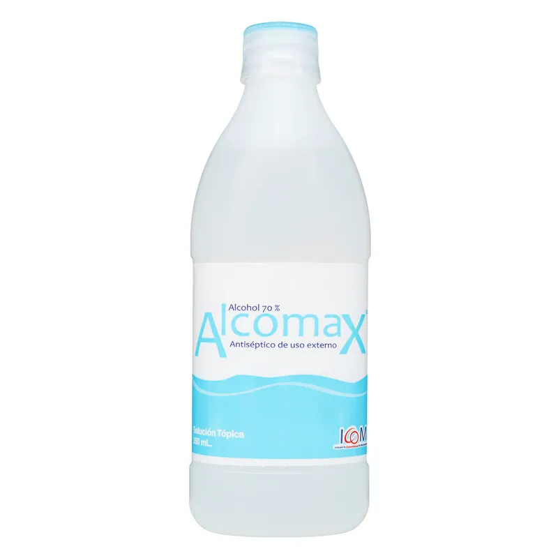 Alcohol antiséptico Alcomax 350 mL