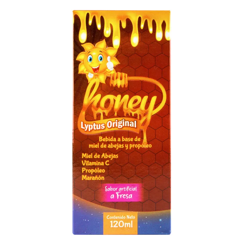 Honey Lyptus Original Fresa 120 mL