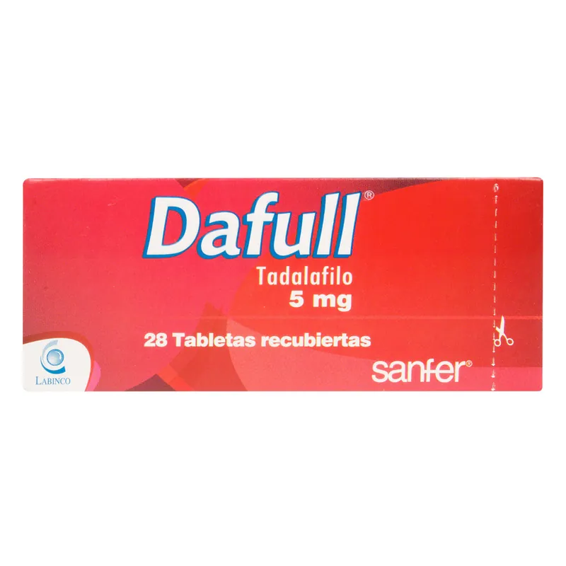 Dafull 5 mg 28 tabletas