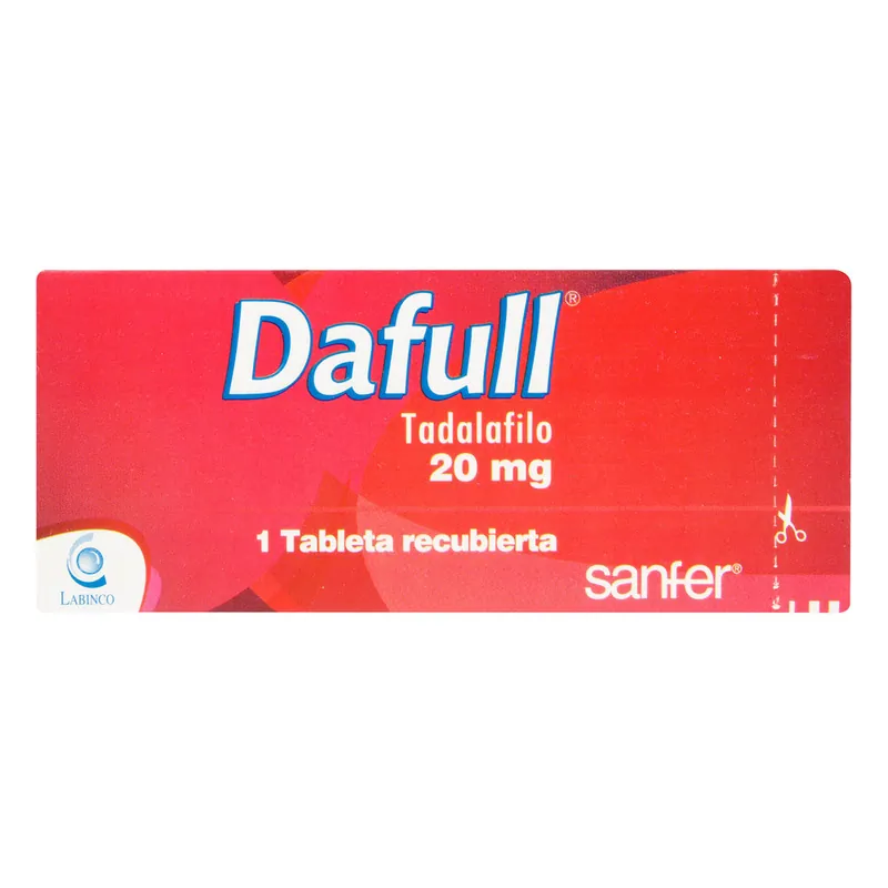 Dafull 20 mg 1 tabletas