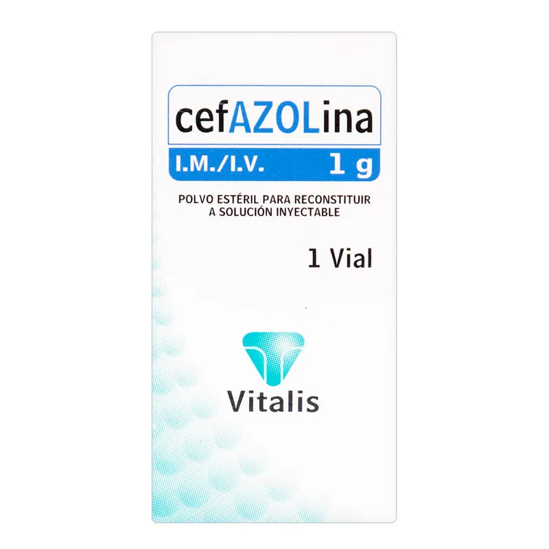 Cefazolina 1 G-C1 1 ampollas VT