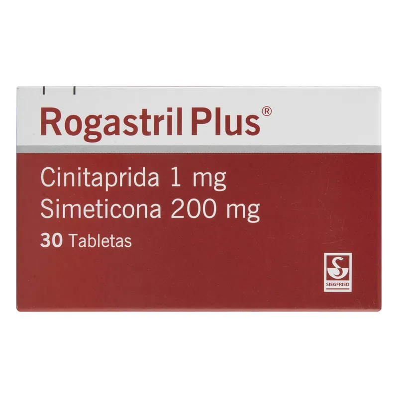 Rogastril Plus 1 mg/200 mg 30 tabletas