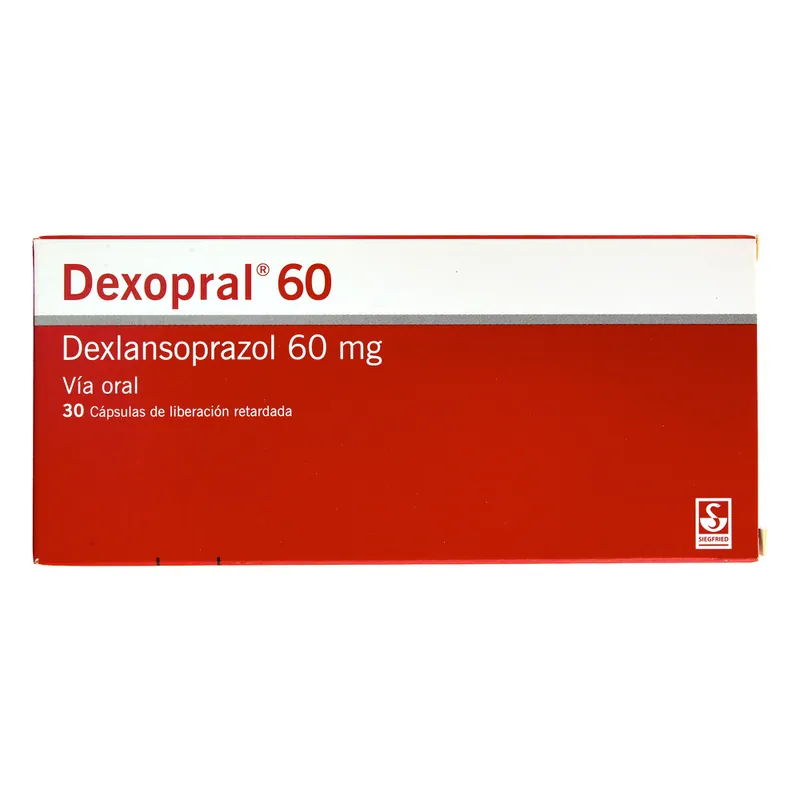 Dexopral 60 mg 30 cápsulas