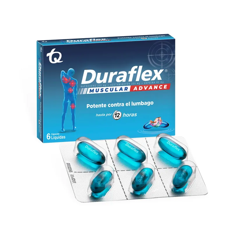 Duraflex Advance 6 cápsulas MK