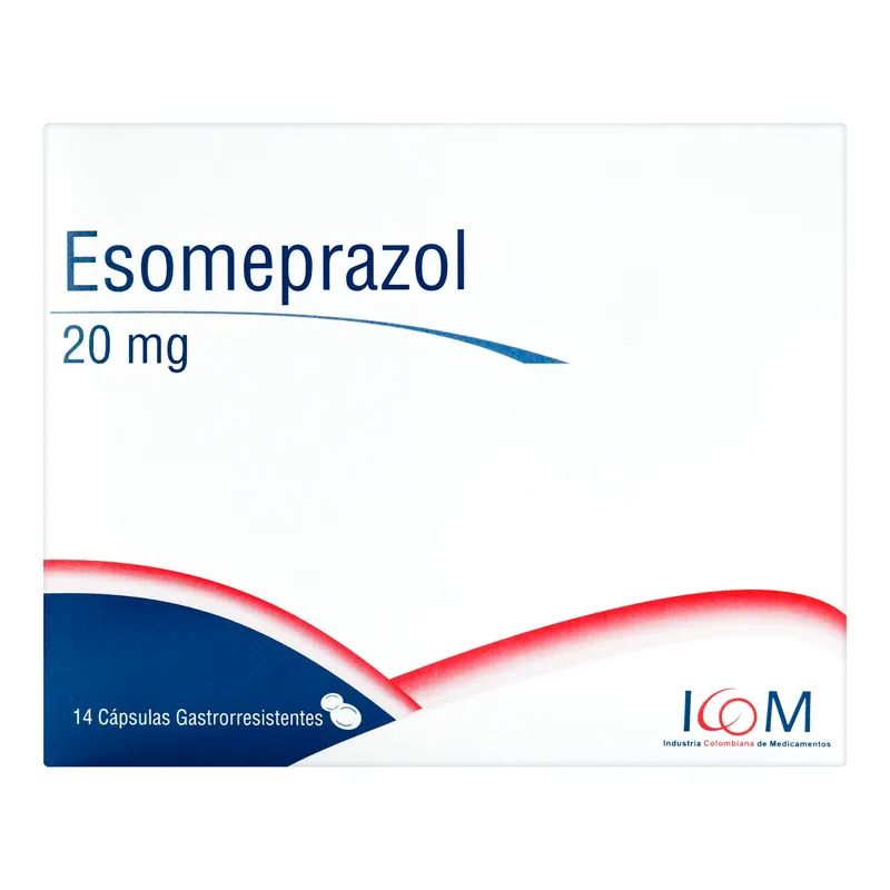 Esomeprazol 20 mg 14 cápsulas ICOM