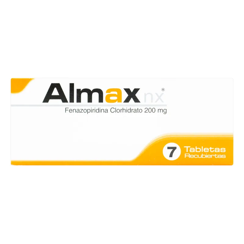 Almax 200 mg 7 tabletas Recubiertas