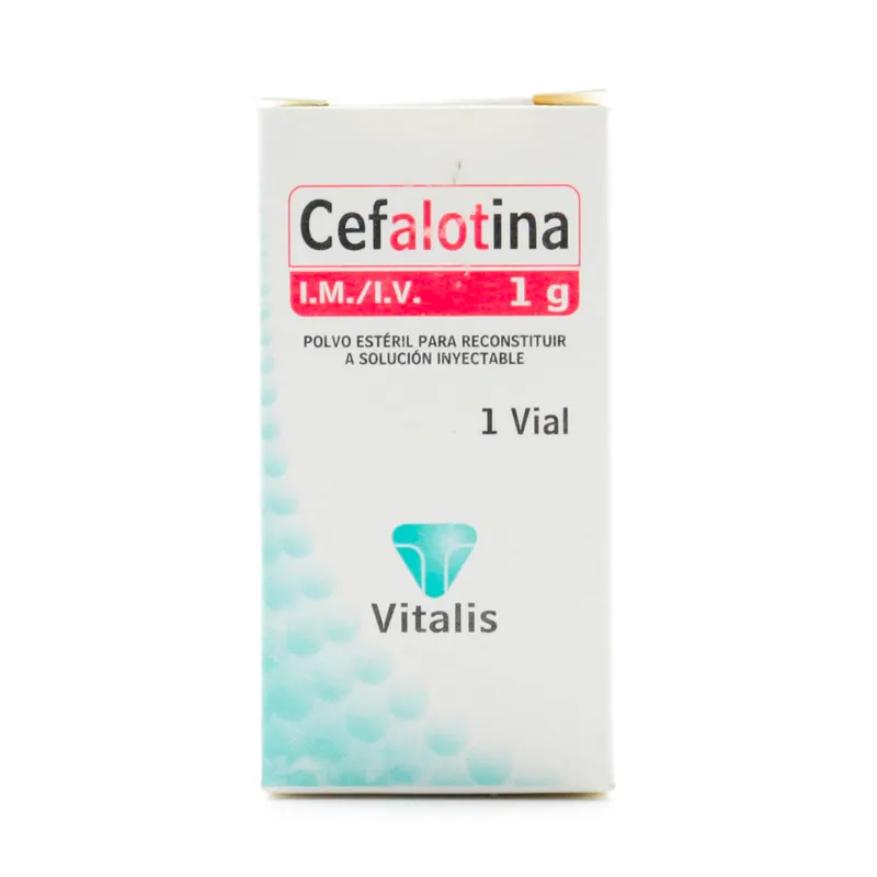 Cefalotina 1 ampollas 1 g VT