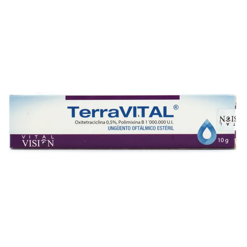 Terravital ungüento oftálmico 10 g VT