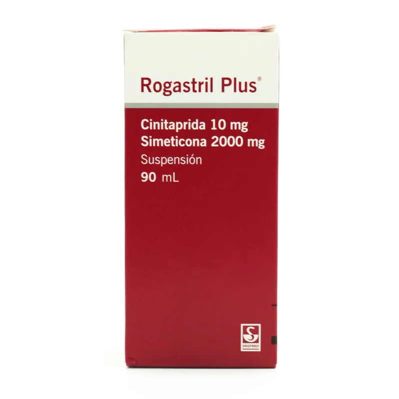 Rogastril Plus suspensión 10/2000 mg 90 mL