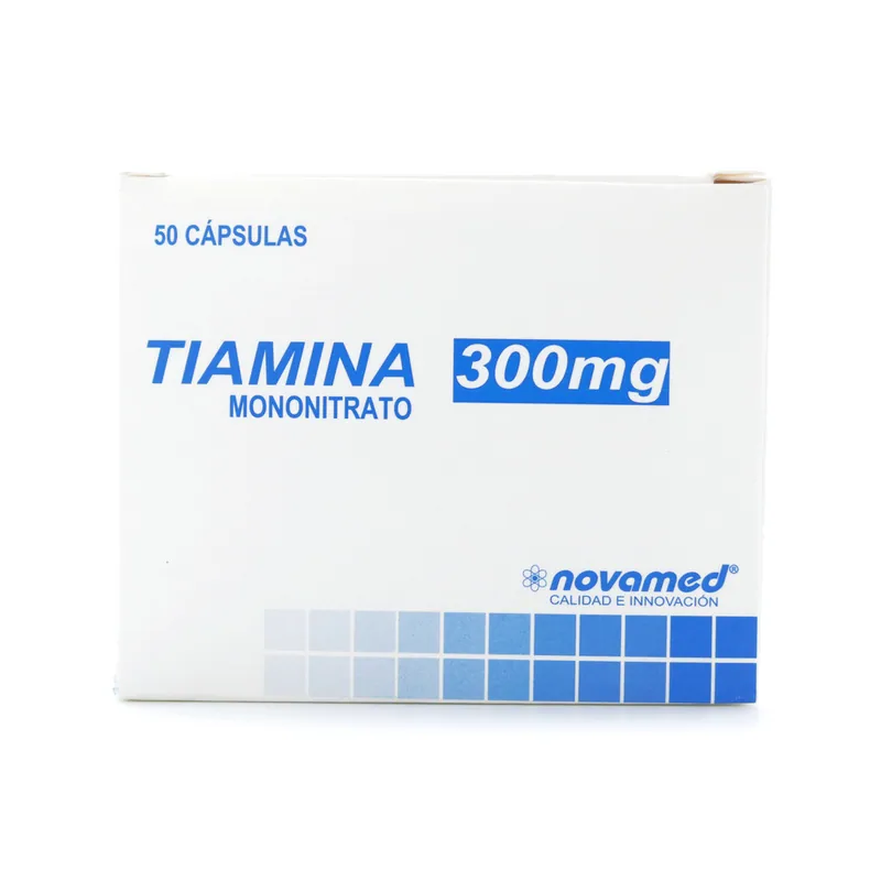 Tiamina 300 mg 50 cápsulas Nv