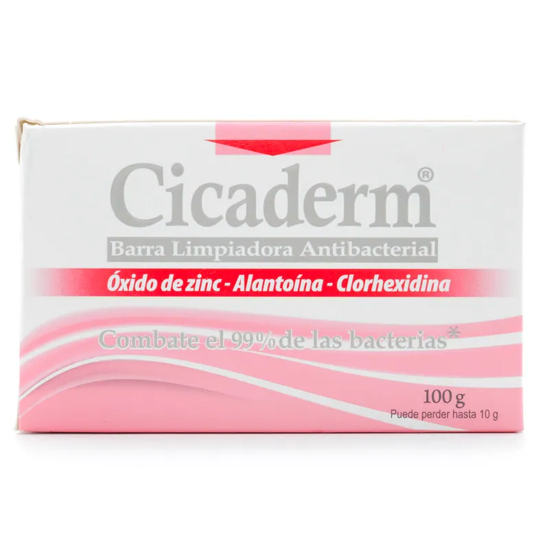 Jabon Antibacterial Cicaderm 100 g