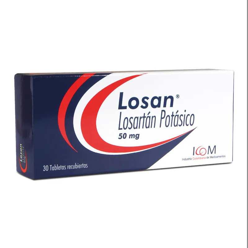 Losan 50 mg 30 tabletas ICOM