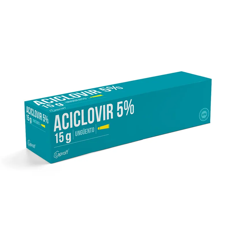 Aciclovir 5% ungüento 15 g LP