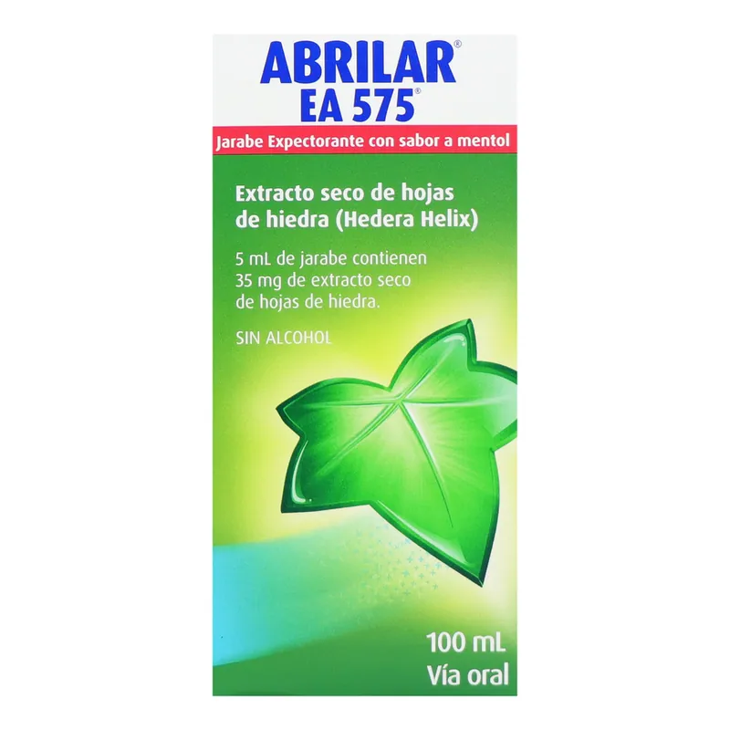 Abrilar Ea 575 jarabe 100 mL Mentol Adultos